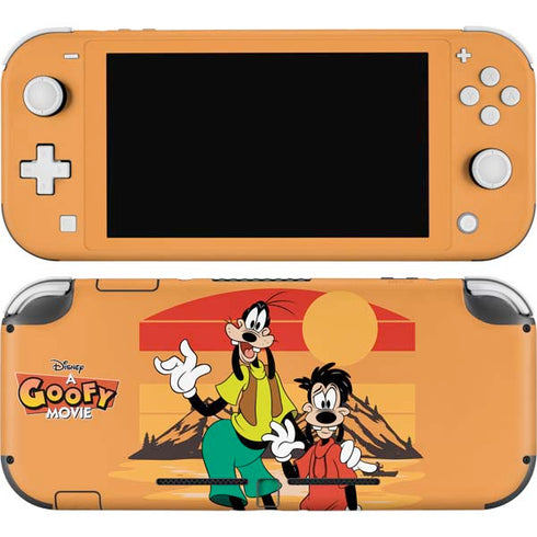 Disney Goof Family Trip Nintendo Switch Lite Skin